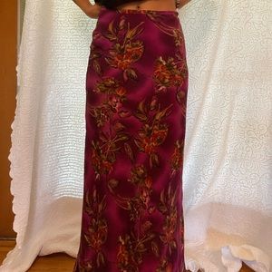 Vintage Silk Skirt